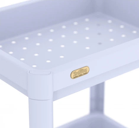 Стеллаж Sheffilton SHT-SS25-3 пастельно-лиловый 3733976303