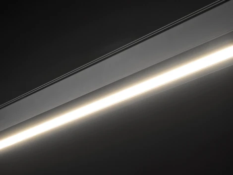 Трековый светильник светодиодный, магнитный, линейный, черный, 24Вт, 48V IP20 4000К Lumker SY-LINK SY-LINK-600-BL-24