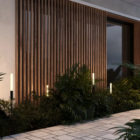 Грунтовый светильник светодиодный Maytoni Flare O487FL-L3GF3K (220V, круглые, IP65)