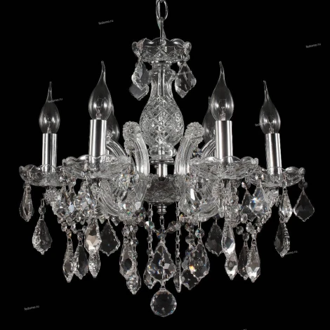 Crystal Lux Ines SP6 CHROME/TRANSPARENT