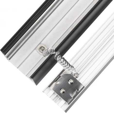 Профиль LINE-5075-HONEYCOMB-2000 BLACK (Arlight, Алюминий) 044874