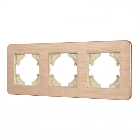 Рамка алюминиевая FRM-AKIRY-AL-3-GD (Arlight) 049730