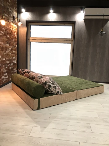 Бескаркасный диван Dreambag PuzzleBag Джангл XL 4920700