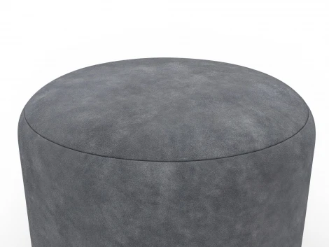 Пуф 002 (ДСП,Фанера/Дерево/Велюр/Темно-серый) Лига Диванов 132491