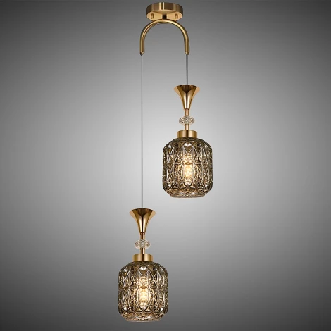 Подвесной светильник Reluce 02003-0.9-02 SMOKE (220V, на проводе)