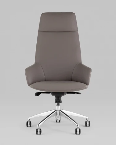 Кресло руководителя TopChairs Bow серый