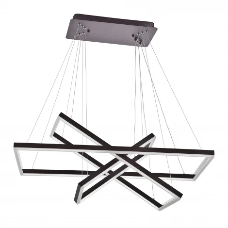 Подвесной светильник светодиодный с пультом с регулировкой цветовой температуры и яркости LED4U LED4U L11001-3HL BR