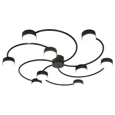 Потолочный светильник Escada Alhena 1180/9P GX53*15W Black