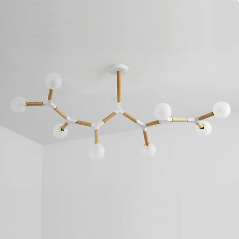 Люстра на штанге Formula 8 Lamps ImperiumLoft Formula01 (207822-26) (220V, шар)