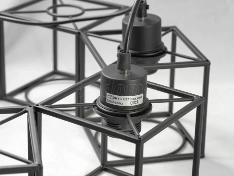 Подвесная люстра Lussole Loft Badger LSP-9541 (220V, на проводе, IP21)