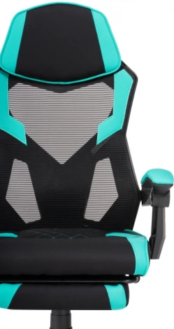 Компьютерное кресло Woodville Brun tiffany / black 15400