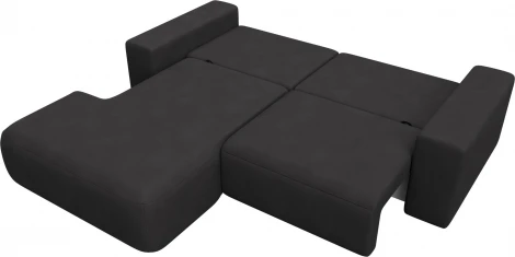 Диван угловой Лига-036 НПБ Классик левый угол Лига Диванов (Замша) арт.127740L