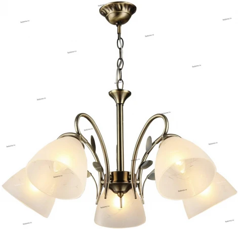 Подвесная люстра IDLamp Milana 272/5-Oldbronze