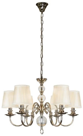 Подвесная люстра iLamp Armonia P2510-6 nic (220V, на цепи)