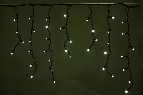 Гирлянда светодиодная с контроллером Бахрома 3 x 0,6 м Sneha A-020 LED WT