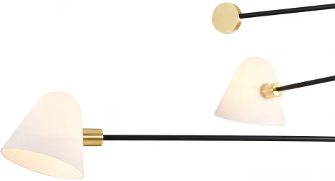 Потолочная люстра ярусная на штанге Favourite Statera 3045-4P (220V)