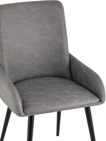 Стул Stool Group Мюнхен искусственная замша серый УТ000035937