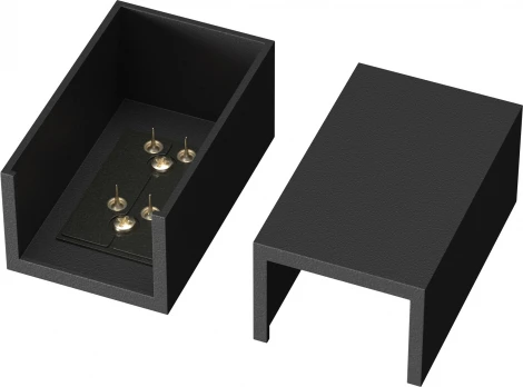 Заглушка для шинопровода Maytoni Accessories for tracks Elasity TRA160EC-1B