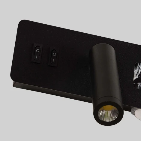 Настенный светильник светодиодный со спотом F-Promo Hickory 4692-1W LEDx6.5W LEDx16W