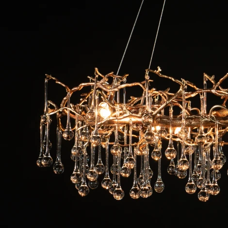 Подвесная люстра Loft IT Bijout 10068/800 GB (220V, на тросе, ветки)