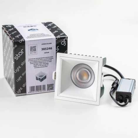 Встраиваемый светильник светодиодный Lightstar Ciclone 385246 (220V, IP65)