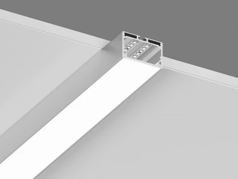 Подвесной/накладной алюминиевый профиль Design LED 2500 мм, анодированный DesignLed LS LS.4932