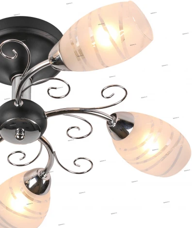 IDLamp Edwidge 846/5PF-Blackchrome