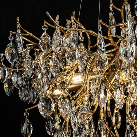 Подвесная люстра хрустальная Modelux MODESTYLE MS.2118.800 BS