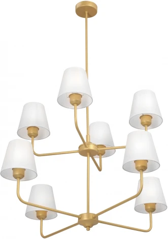 Потолочная люстра на штанге Vitaluce V3923-8/8PL, 8xE14 макс. 40Вт (220V)