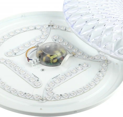 Потолочный светильник круглый светодиодный с пультом регулировкой цветовой температуры и яркости ЭРА SPB-6-70-RC Vandam (220V, круглые)