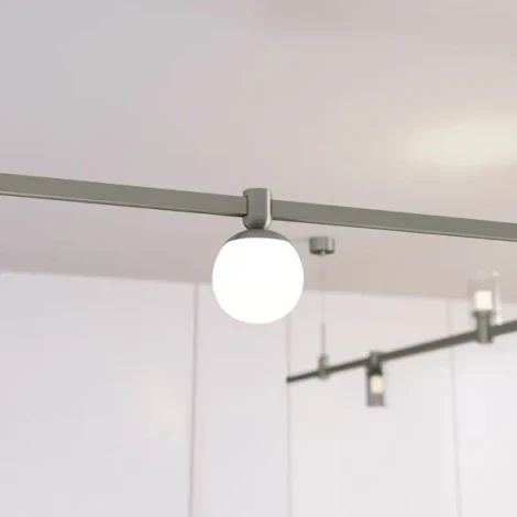 Трековый светильник модульный LED ART-APRIORI-SFERO-R120-5W Warm3000 (OG, 220 deg, 48V) (Arlight, IP20 Металл) 053938