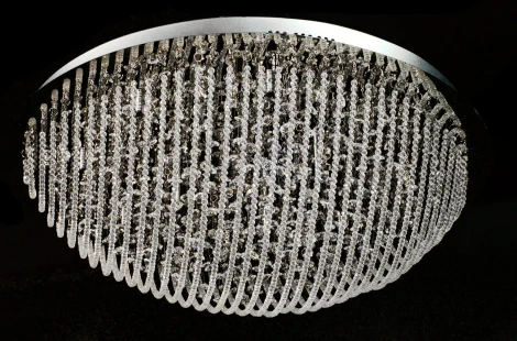 Потолочный светильник круглый хрустальный Arti Lampadari Fiocco Fiocco H 1.2.60.501 N (220V, круглые)