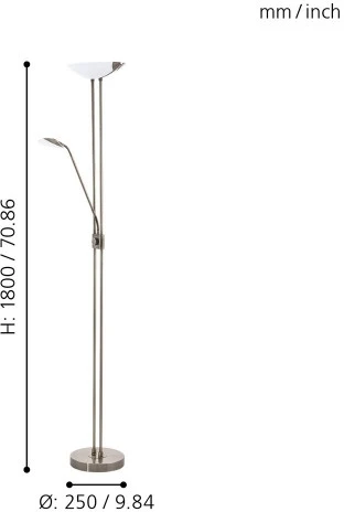 Торшер Eglo Baya Led 93876