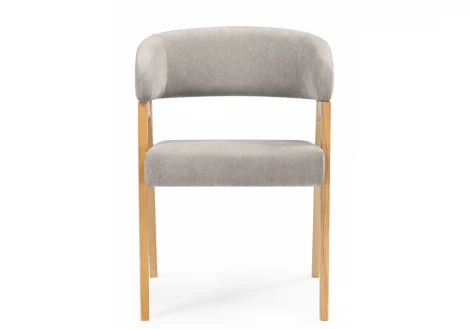 Обеденный стул Woodville Невада 1 ткань 231 / светлое дерево