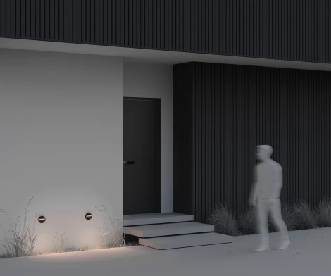 Подсветка для лестниц Maytoni Mane O046SL-L3B3K (LED, 220V, круглые, IP54)