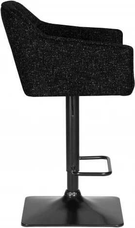 Стул барный DOBRIN RALF (черный твид (LEO18))