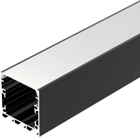 Профиль LINE-S-3535-2500 BLACK (Arlight, Алюминий) 041827