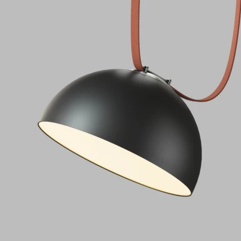 Трековый светильник низкоковольтный для ременной системы LED 48V Denkirs Belty Flow DK5563-BK