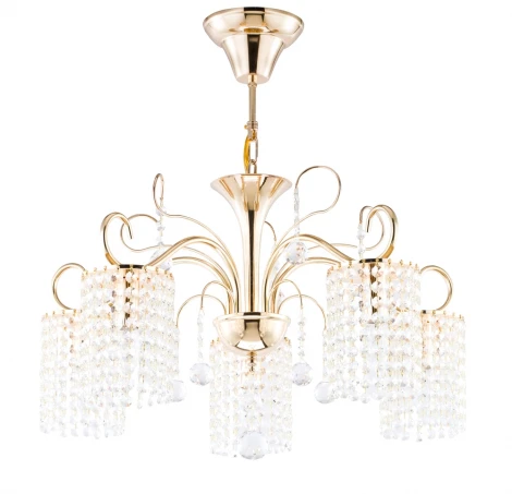 Подвесная люстра Freya Leona FR1127-PL-05-G