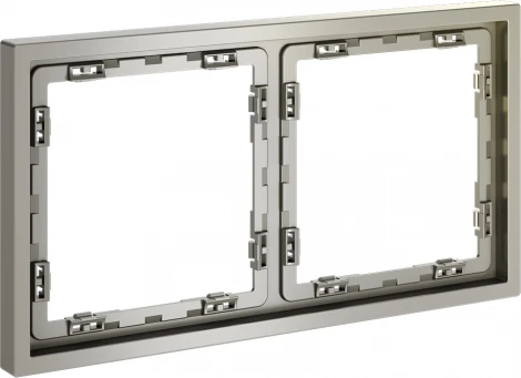 Рамка на 2 поста (шелк) Voltum S70 VLS100204