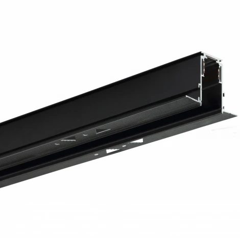 Шинопровод под гипсокартон магнитный встраиваемый iLedex Vision48/22 4822-65/48-1000-BK