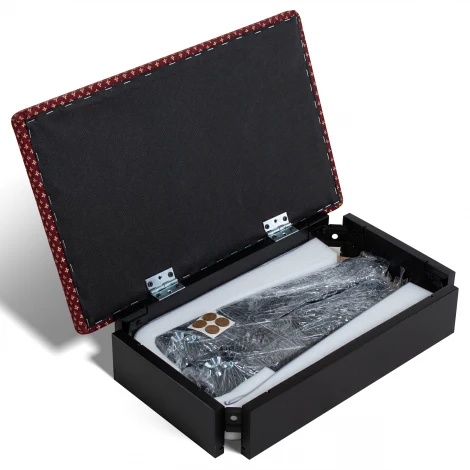 Банкетка Ретро М с ящиком венге, ткань коронка Mebelik 009371