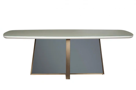 Кухонный стол Garda Decor 58DB-DT19263 (Золото/Серый)