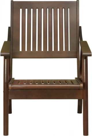 Кресло Массив решетка, каркас орех Mebelik арт.007761