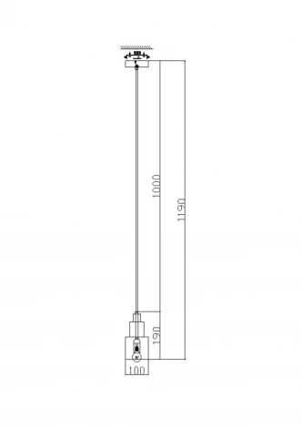 Подвесной светильник Freya Moke FR4006PL-01BS (220V, на проводе, круглые)