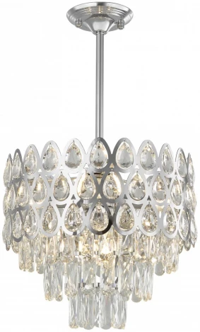 Потолочная люстра хрустальная на штанге Arte Milano Sorrento-2019 372019/6/300/390 CR (220V)