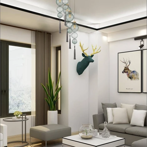 Подвесной светильник Heathfield Lighting - Medina Pendant Transparent By ImperiumLoft 40.2682-0 (220V, на тросе)