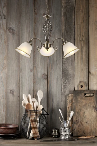 Подвесная люстра Globo Odin 60208-3 (220V, на цепи)