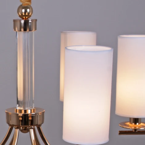 Подвесная люстра ILLUMICO IL2358-8POR-39 GD