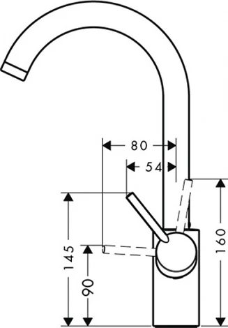 Смеситель Hansgrohe Talis S2 Variarc 14870000 для кухонной мойки